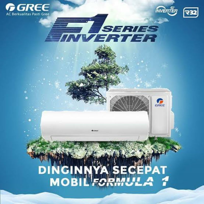 AC GREE 1/2 PK INVERTER SERIES GWC-05F1S