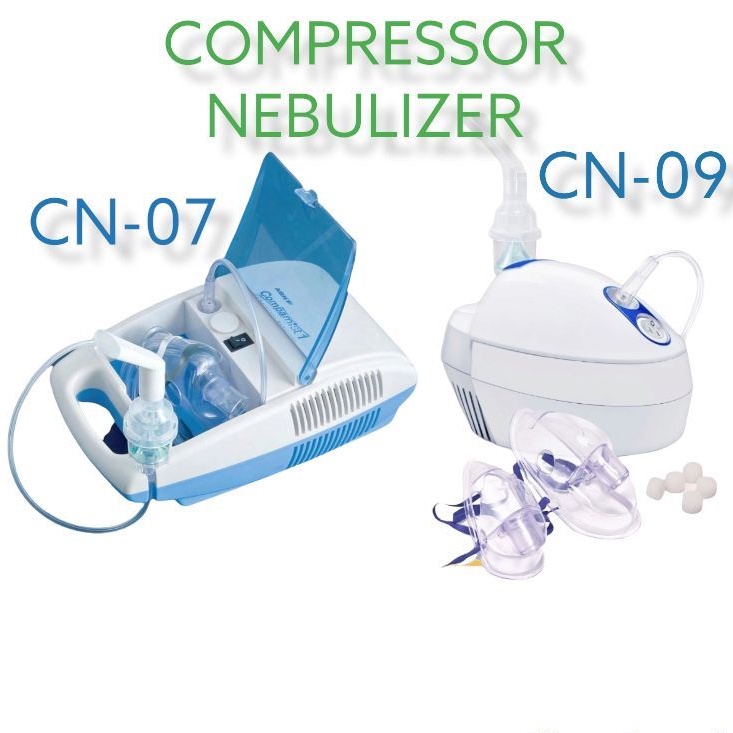 Nebulizer - Alat Uap - Pengencer Dahak - ABN CN-07/CN-09 Dewasa dan Anak