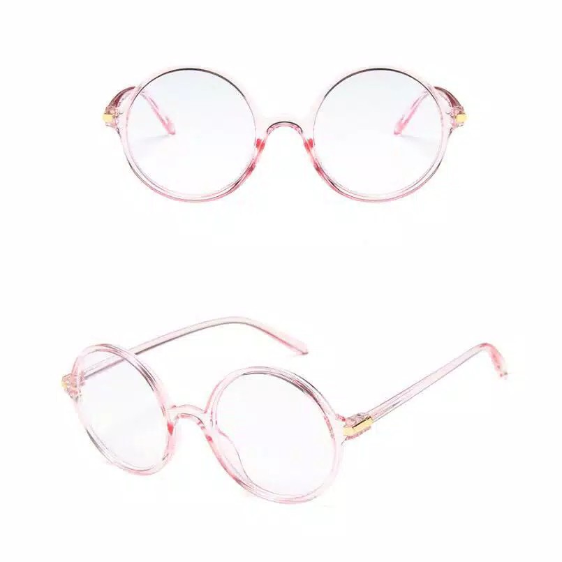 (COD) KACAMATA ANTI RADIASI TRANSPARANT FRAME EYEGLASSES