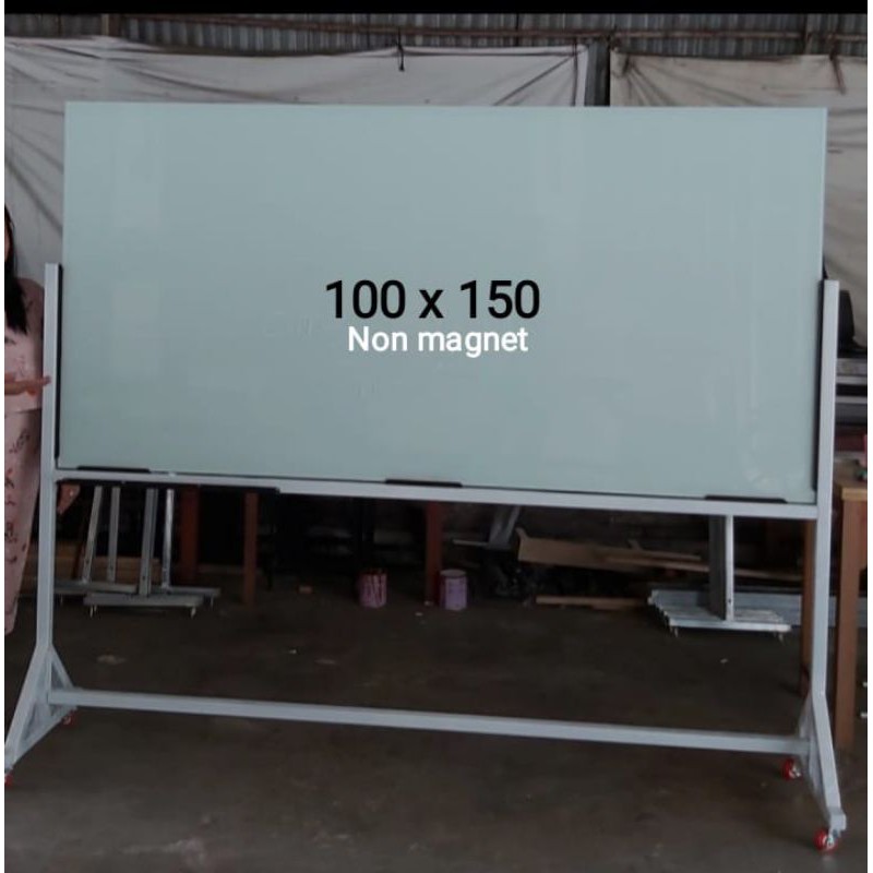 glass whiteboard non magnet100 x 150