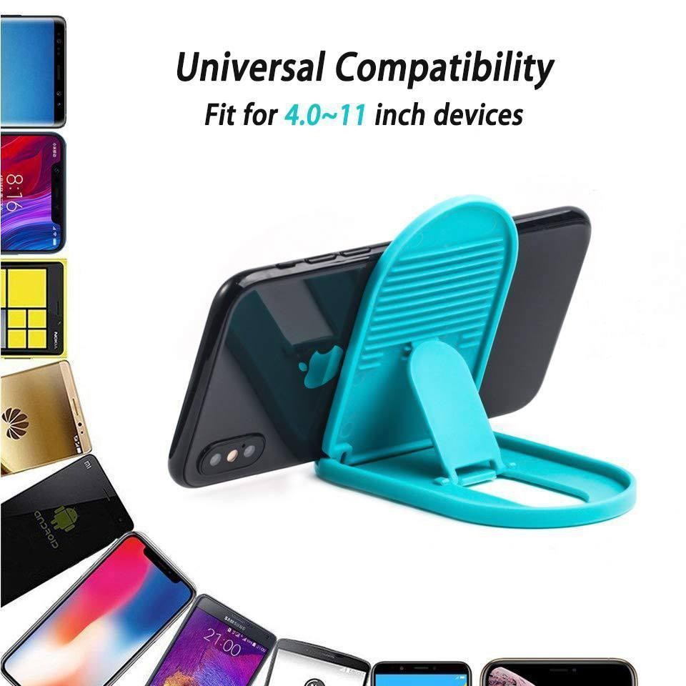 FOLDING STENTS Handphone iPad Tablet Stand Holder Universal 4 - 11 inchi Multi Angle Adjustable