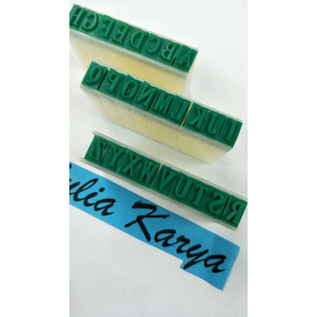 

Stempel Huruf A sd Z 7 mm Printing Kit