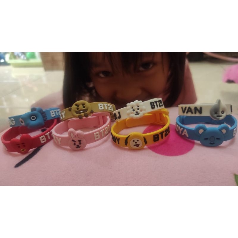 gelang tangan 3D bts bt21#cartinhy