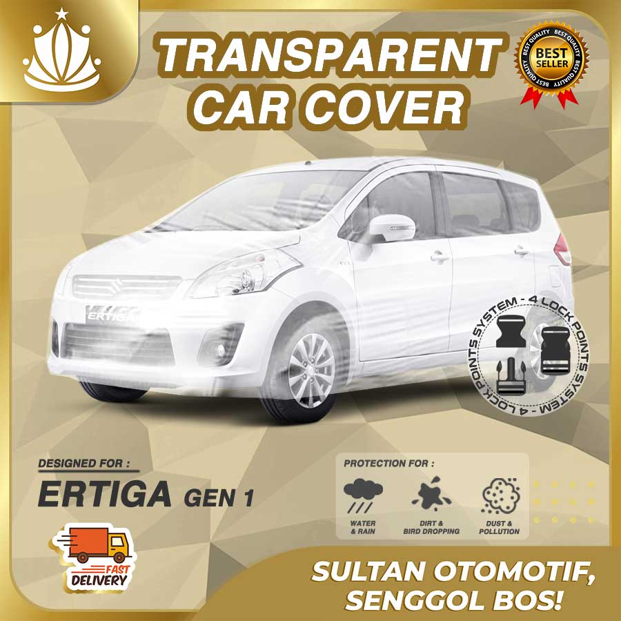 Body Cover Mobil Plastik TEBAL Ertiga Lama WATERPROOF