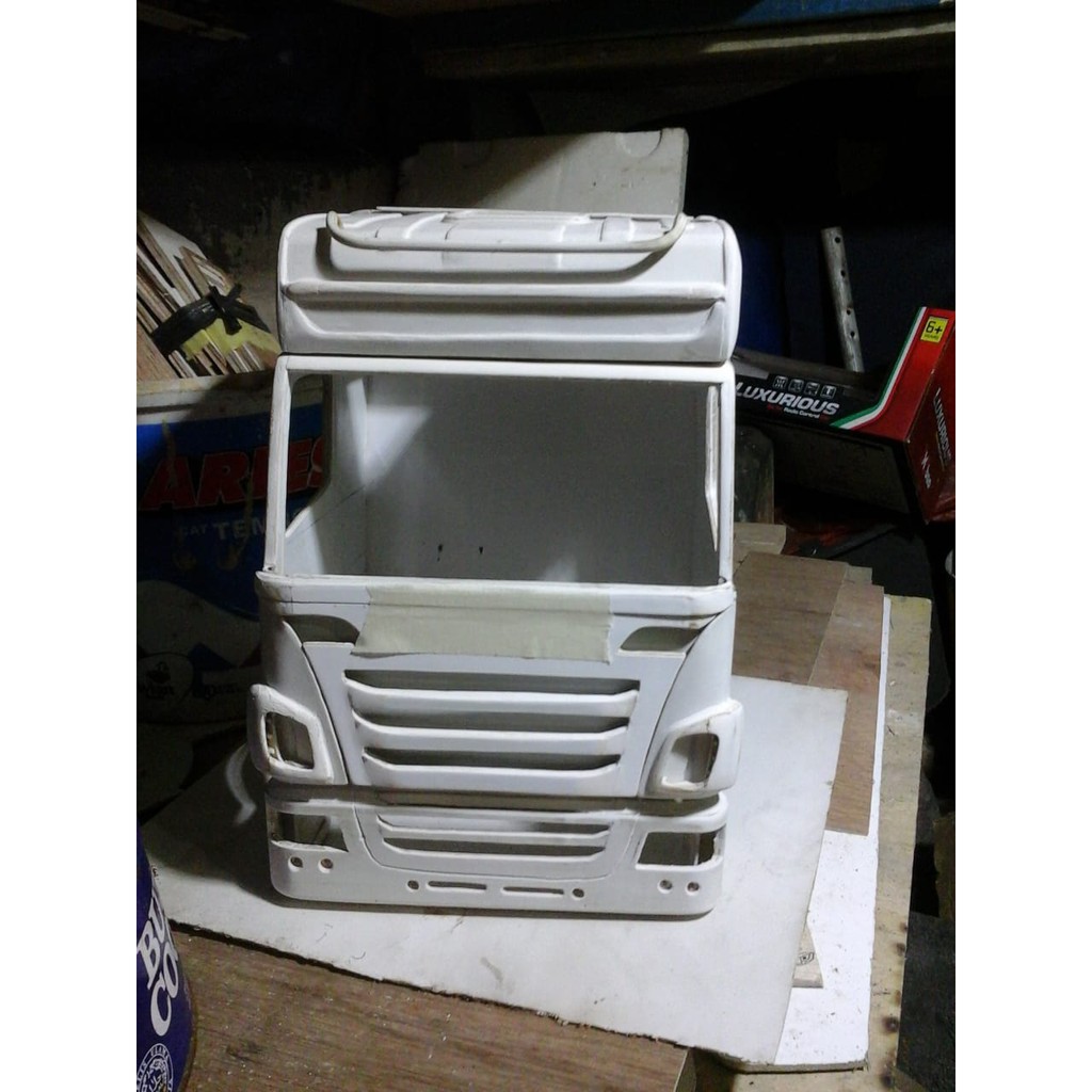 Miniatur Truk Scania New Design Shopee Indonesia