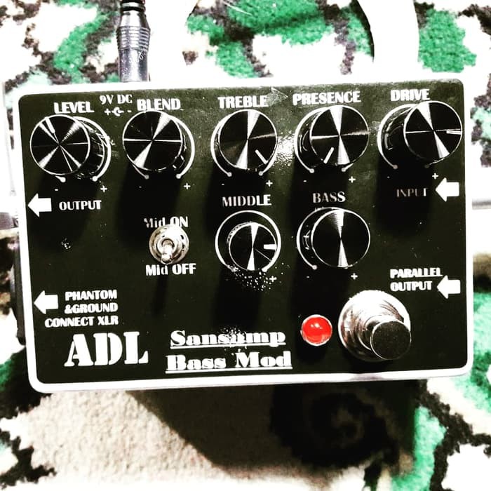 efek bass preamp stompbox