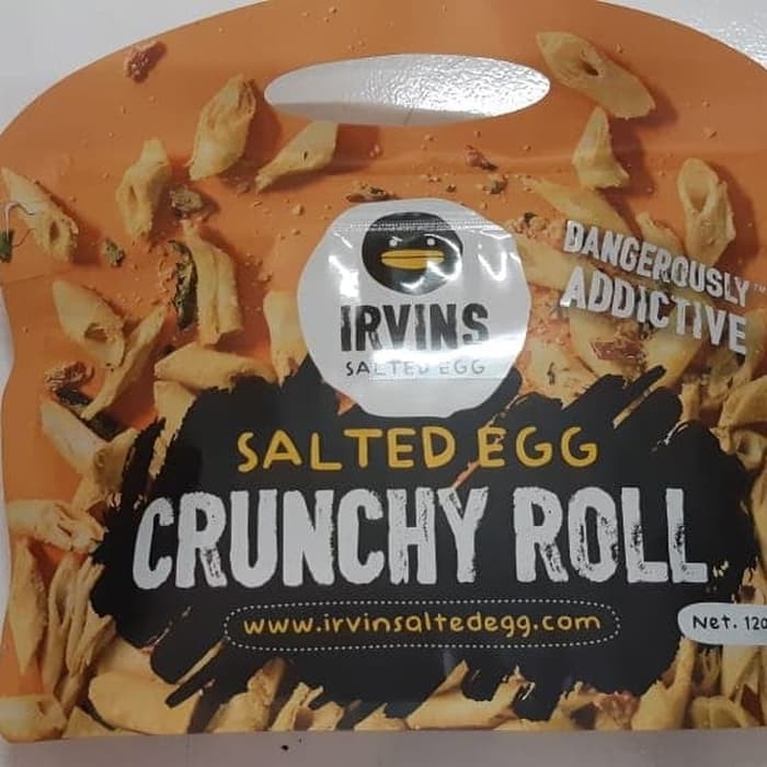 

IRVINS SALTED EGG CRUNCHY ROLL READY STOCK !!