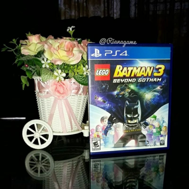 BD Kaset PS4 Lego Batman 3 Beyond gotham Game CD PS 4 Bekas Second Mulus