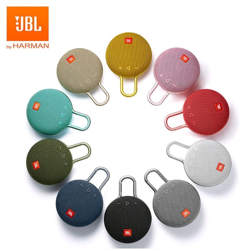 JBL CLIP 3 BLUETOOTH SPEAKER ORIGINAL GARANSI RESMI