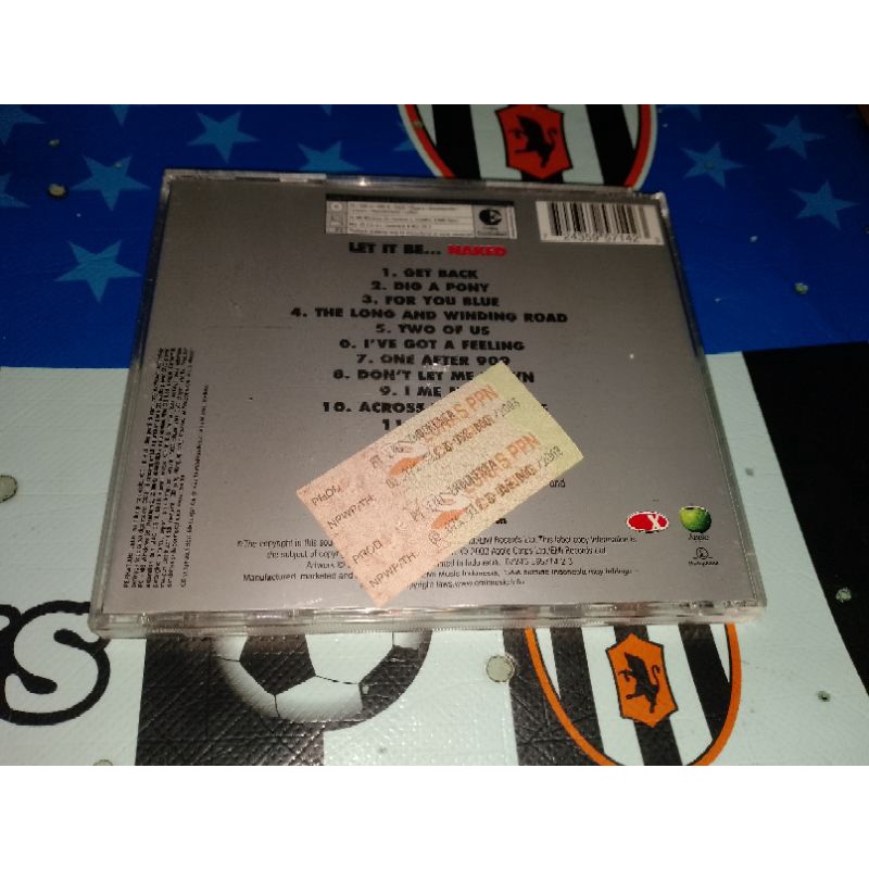 cd musik:The Beatles-Let It Be(2disc)