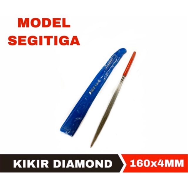 Kikir Diamond Segitiga 160mm