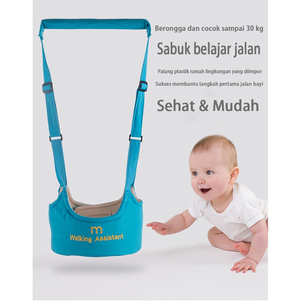 HiPPO LAND Baby Walking Assistant Baby Walker Belt Sabuk Pengaman Alat Bantu Jalan Bayi 211