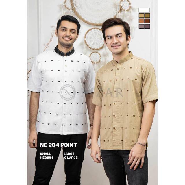 Baju Koko Nizar bordir