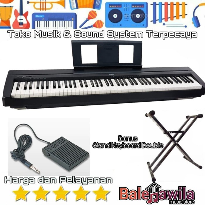 {AudioStore} Yamaha Digital Piano P45 Yamaha P 45 YAMAHA P45 piano YAMAHA P45 Diskon