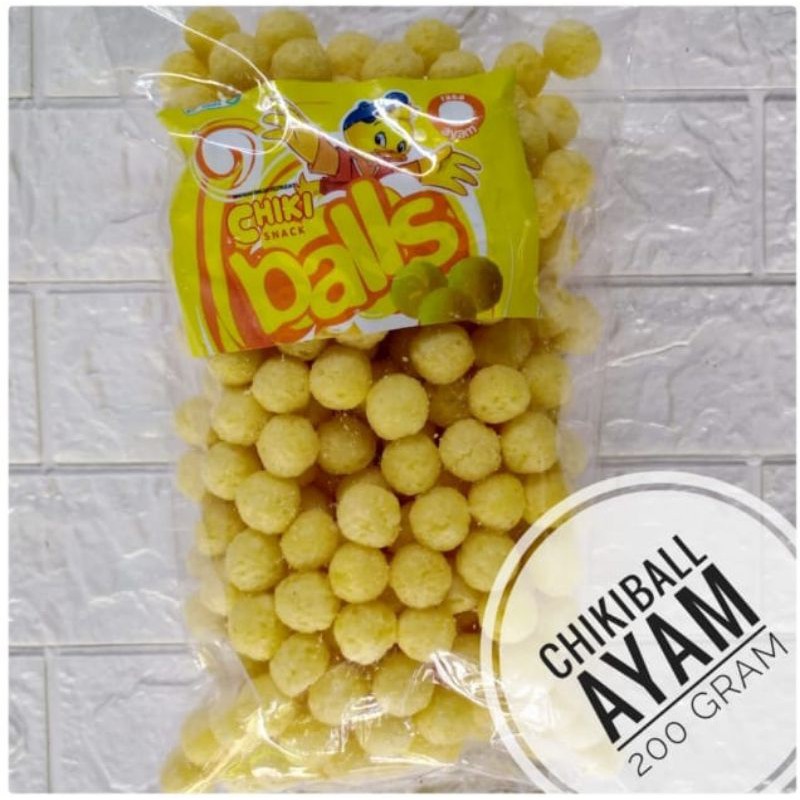 

SNACK KILOAN MURAH CHIKI BALLS RASA AYAM KEMASAN 200GR / SNACK MURAH ORIGINAL