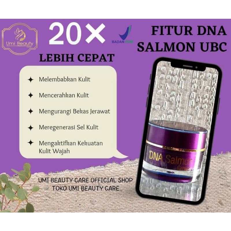 Cream DNA SALMON UBC by umi alfatih
