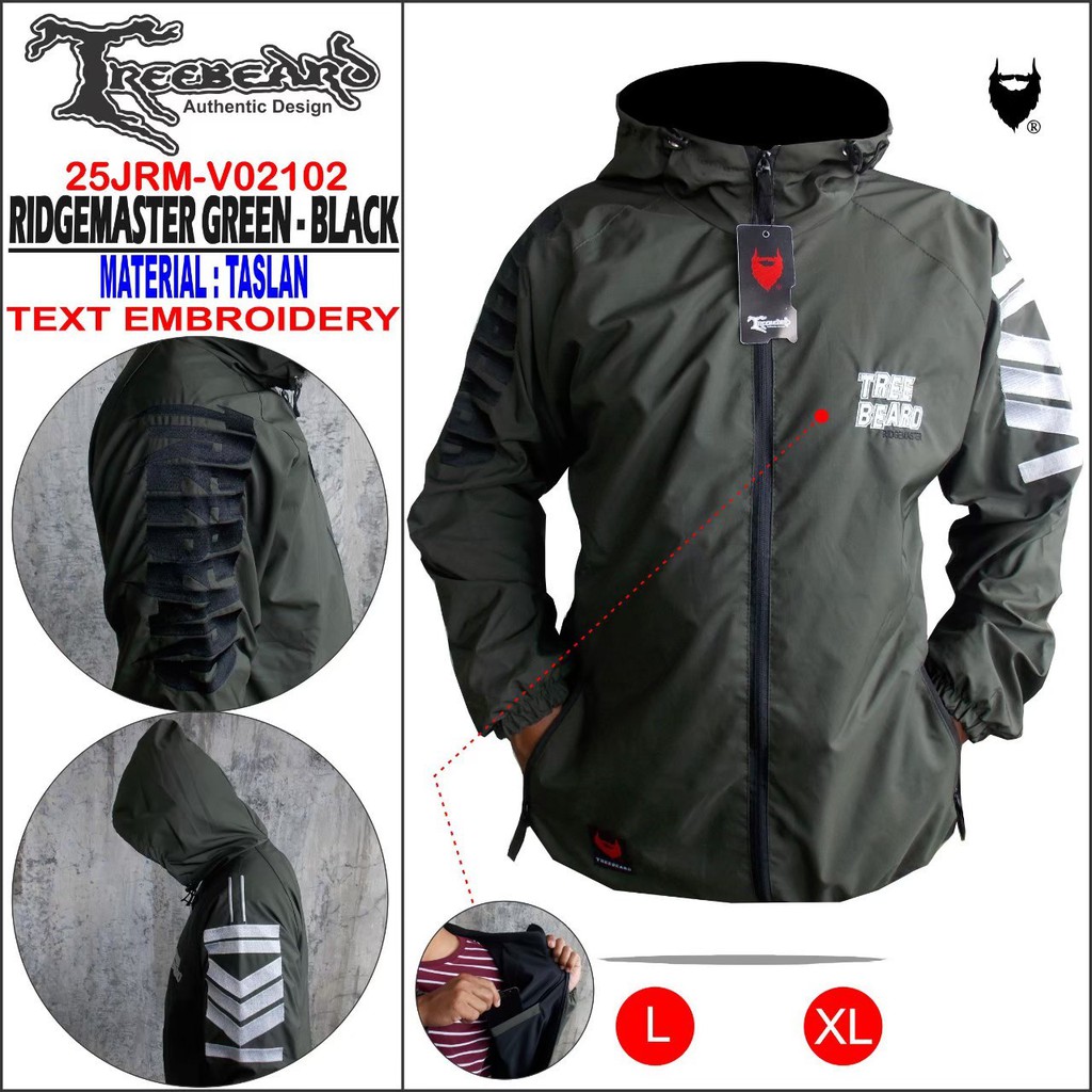 [ BISA COD ]JAKET OUTDOOR PRIA STROMLINE AUTHENTIC TREEBEARD