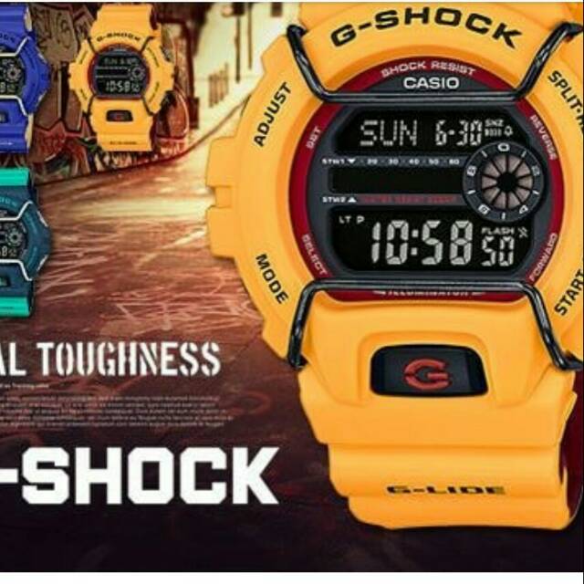 Jam Tangan G-Shock Original GLS-6900-9DR G-LIDE Series