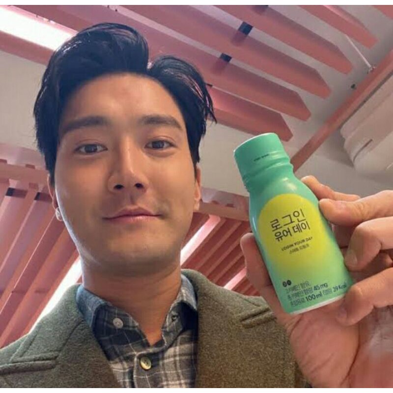 LOGIN YOUR DAY Energi Drink Korea