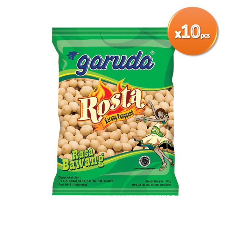 

Garuda Rosta Kacang Oven Rasa Bawang 15gr x10