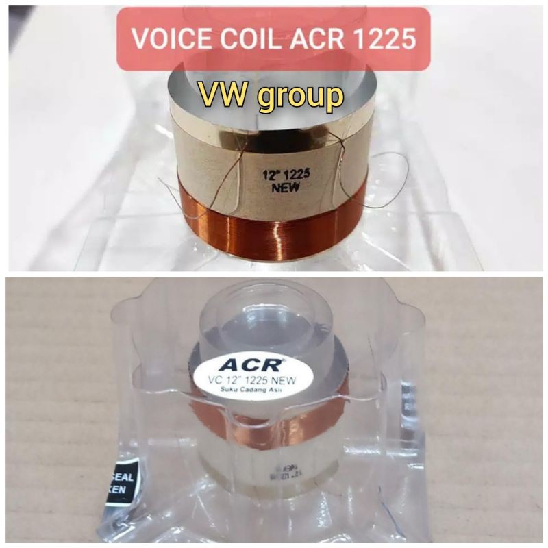 Spul spool spull Voice coil Speaker ACR 12 inch 1225 New