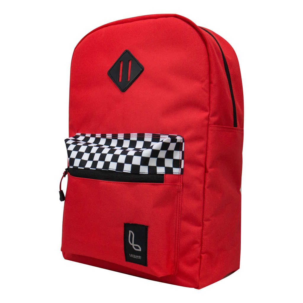 LUMBY 2.0 RED CHESS |ManNeedMe x URBAN| Tas Ransel Wanita Tas Backpack ORIGNAL