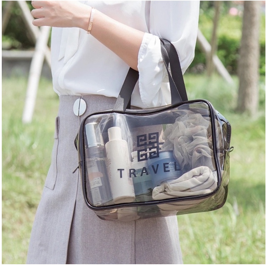 Tas Travel Organizer Penyimpanan Serbaguna Tas Sabun Peralatan Mandi Waterproof Pouch Make Up Kosmetik Washbag Toiletry