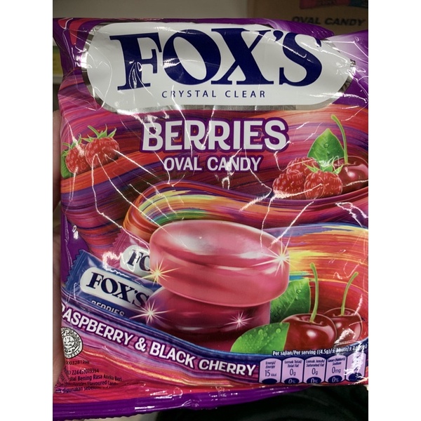 

PERMEN FOX'S OVAL CANDY 125 GR