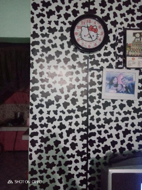 Special Harga Grosir Wallpaper Sticker Dinding Motif Kulit Sapi Karakter Avengers Spongebob