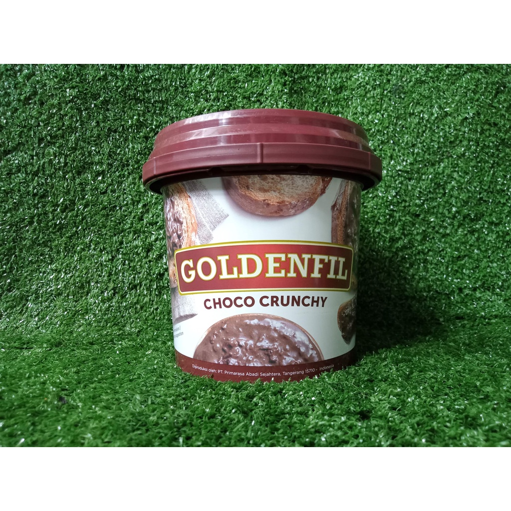 

GOLDENFIL CHOCO CRUNCHY SPREAD SELAI OLESAN RENYAH BERAT 1 KG