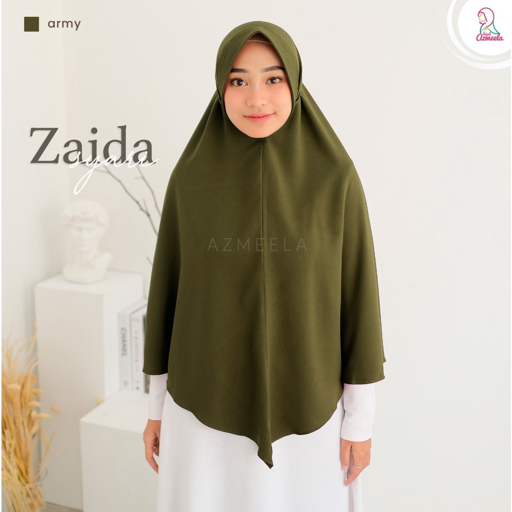 Azmeela Zaida Syar'i Khimar Instant with Pad