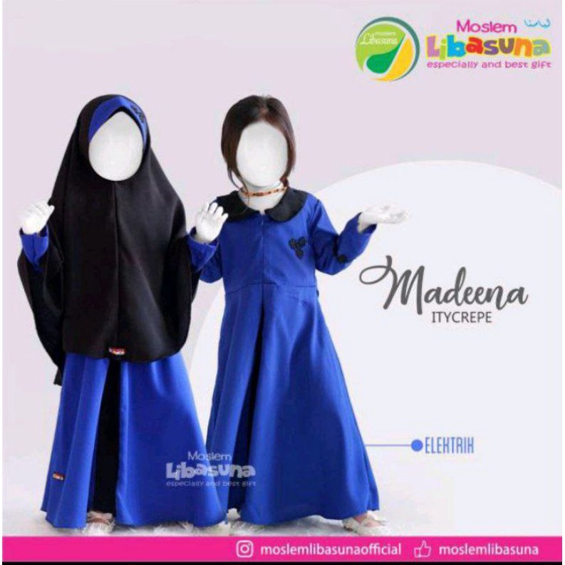 Set gamis anak MADEENA" BY Moslem Libasuna