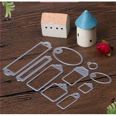 

Delia | Cutting Dies - Ten Shape Tags Style (10Pcs)