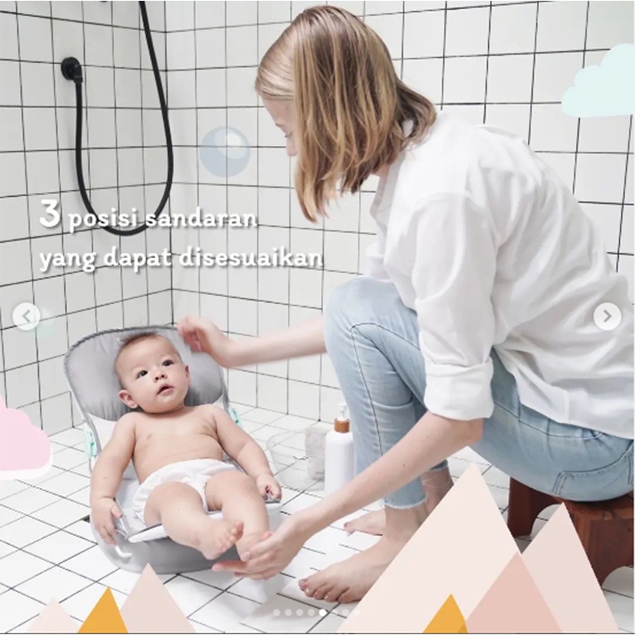 Kursi Mandi Sugar Baby Deluxe Baby Bather Perlengkapan Mandi Bayi