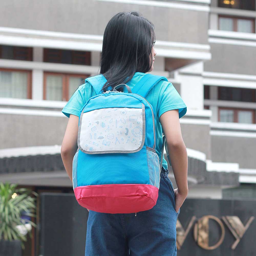 Tas Sekolah SMP SMA Kuliah Cewek Perempuan Wanita Tas Ransel Backpack Tas Punggung Herbie ASN162