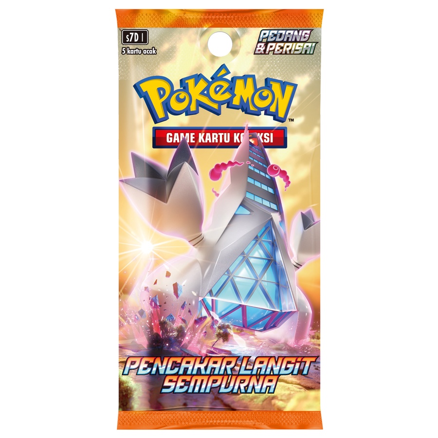 Pokemon TCG Box 10 Set Pencakar Langit Sempurna S7D Pedang Perisai