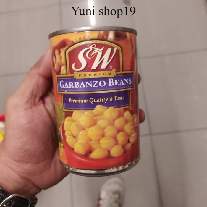 

s&w gerbanzo beans 425gr