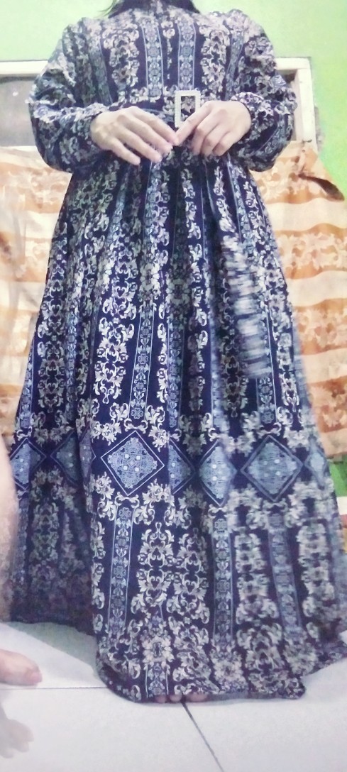 Gamis Setrok Bunda Princes Mustika