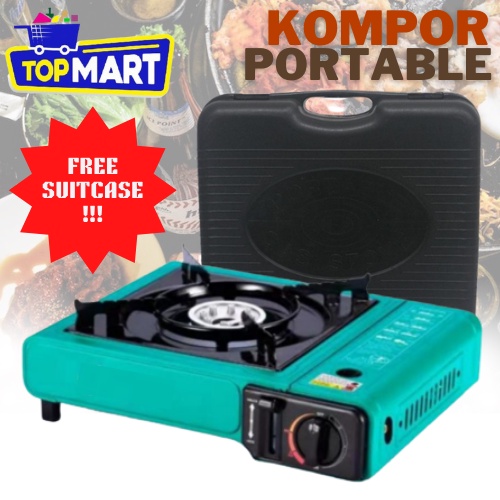 Kompor Gas Portable 1 Tungku 2 in 1 Gas LPG 3616