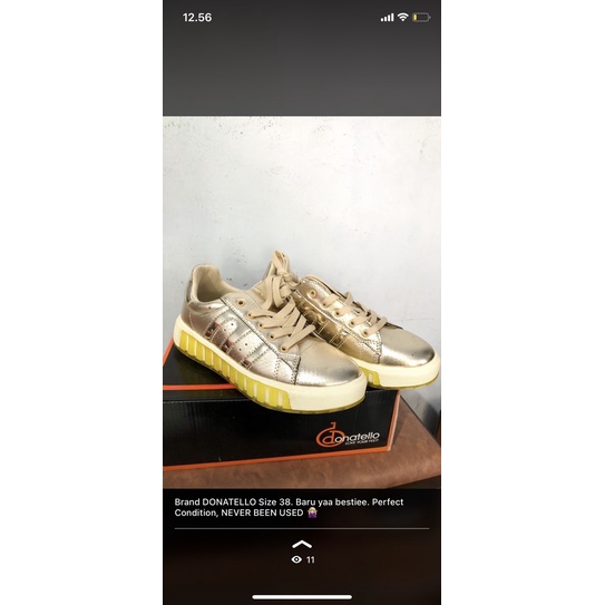 sepatu sneakers wanita Donatello