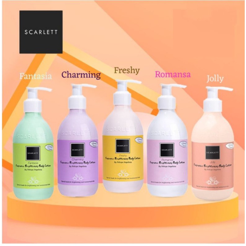 Scarlett Whitening Body Lotion / Body Lotion Scarlett / Scarlett Body Lotion