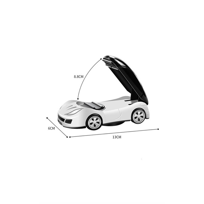 Universal Mobil Bracket Kaca Depan Bracket Cangkir Hisap Telepon Bracket Mobil Telepon Bracket Supercar Model Dekorasi Dashboard Navigasi Bracket Cocok untuk iPhone 13/Samsung/Xiaomi