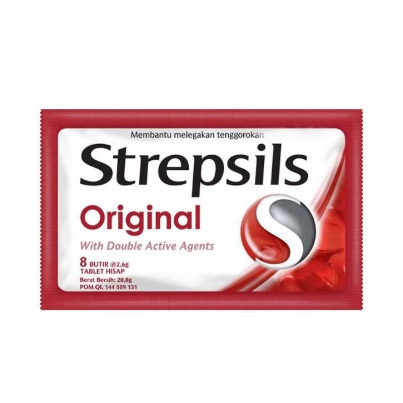 

Strepsils Permen Pelega Tenggorokan Original 20,8 g