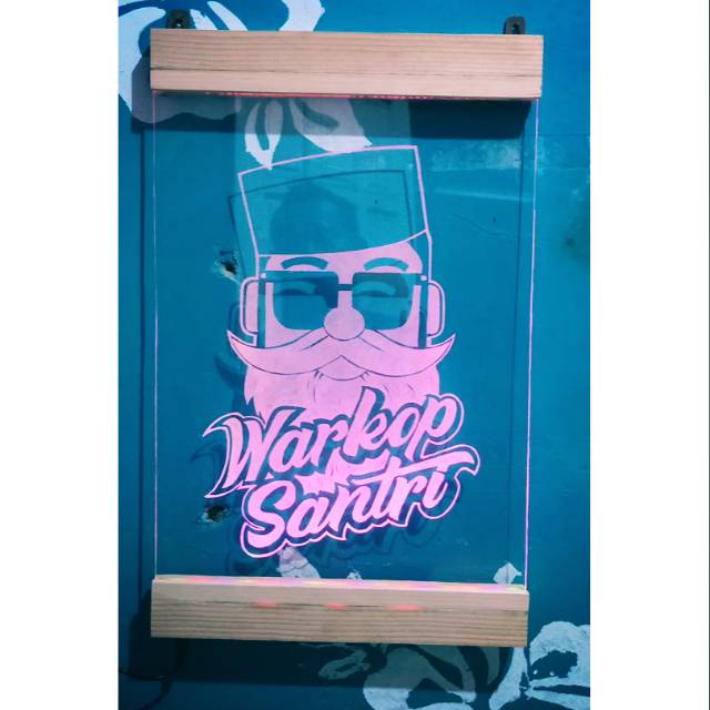 Lampu Hias Akrilik custom