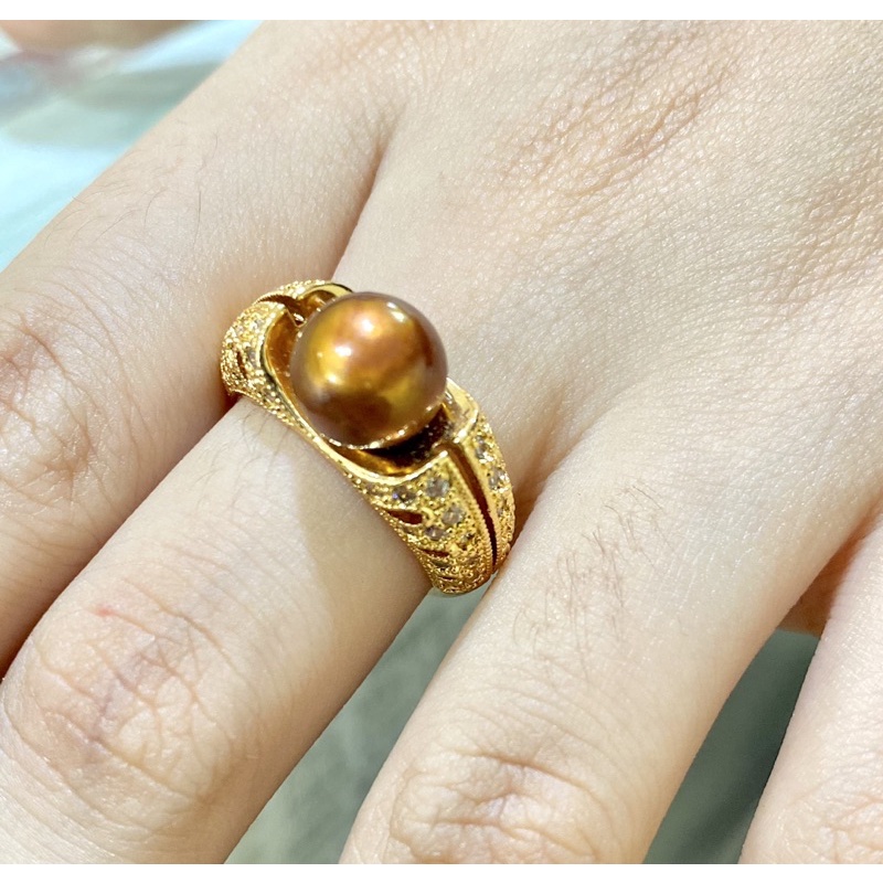 Cincin mutiara lombok asli || model elegant