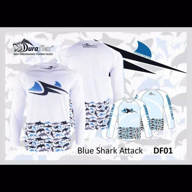 KAOS / JERSEY DURAFLEX (BLUE SHARK ATTACK)