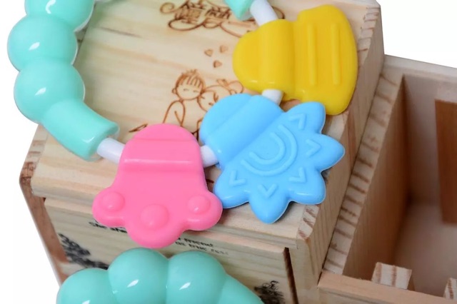 [BABY EL STORE] Mainan Bayi Genggam Gigit Kincringan Plastik Silikon Baby Teethering Toys Rettle