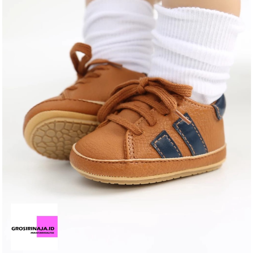 Sepatu Sneakers Bayi Laki-Laki-Sepatu Bayi Perempuan Garis II