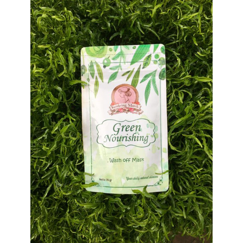 Masker Organik Green Nourishing Kentring Manik it