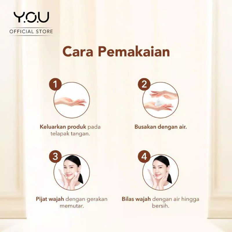 Kosmetik You Golden Age Pembersih Wajah / Deep Cleansing Facial